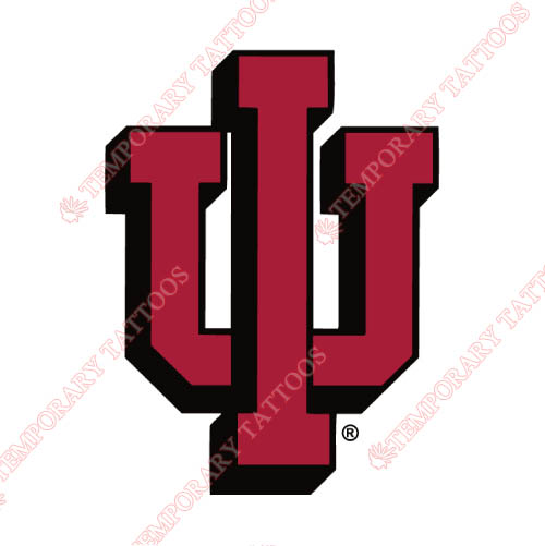 Indiana Hoosiers Customize Temporary Tattoos Stickers NO.4630